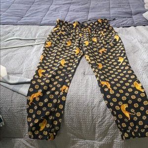 Zara tiger print joggers
